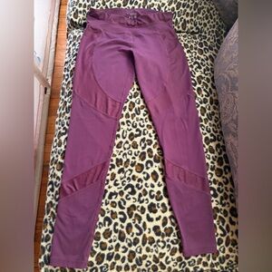 Calvin Klein Performance Plum Purple High Rise Leggings Size S